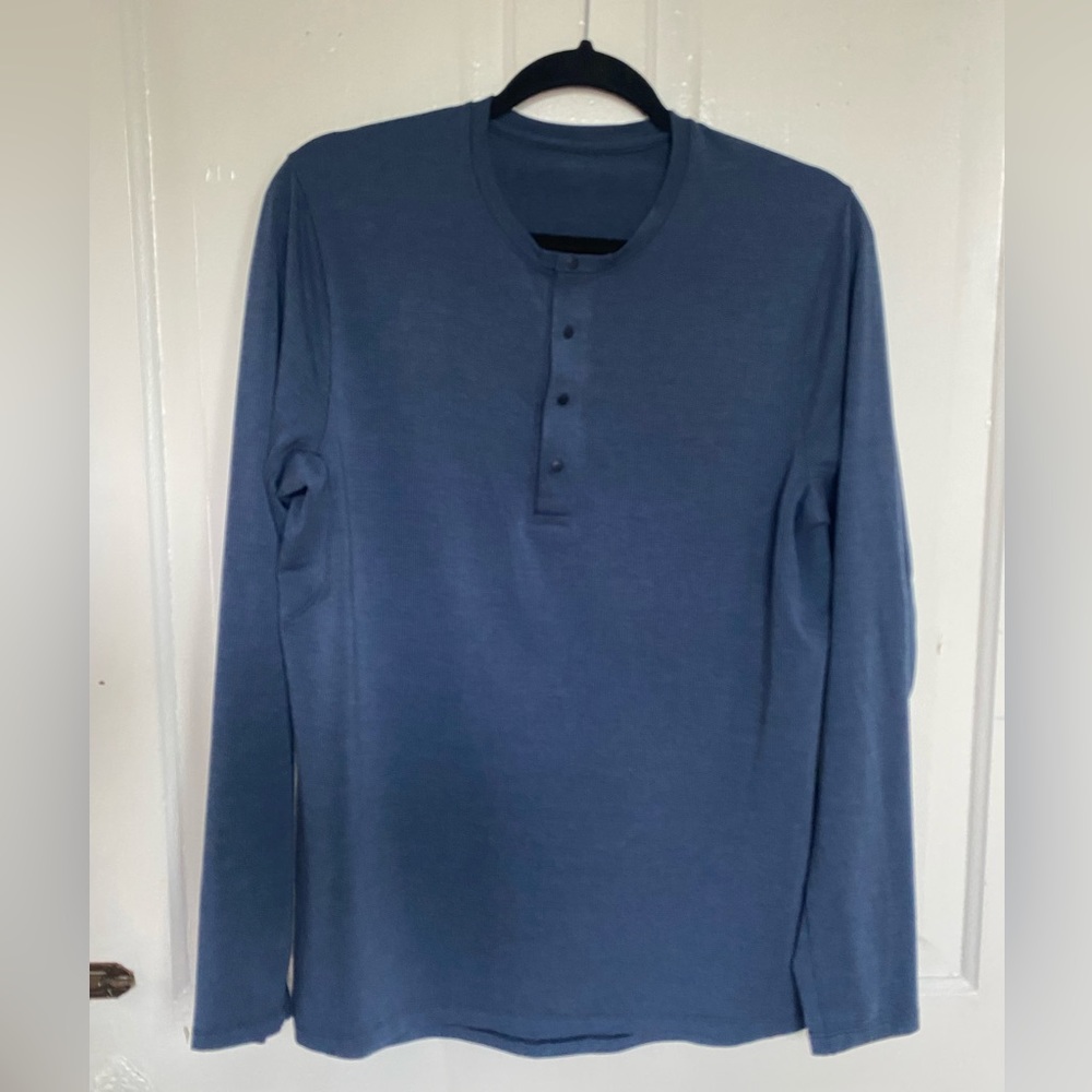 Vintage lululemon Mens Waffle Henley